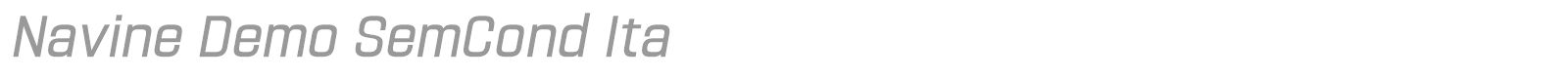 Navine font preview